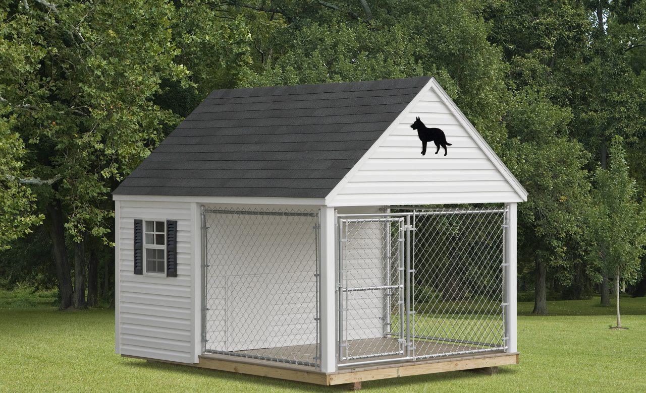 Amish Built Dog Kennels For Sale Large & Small Dog Houses