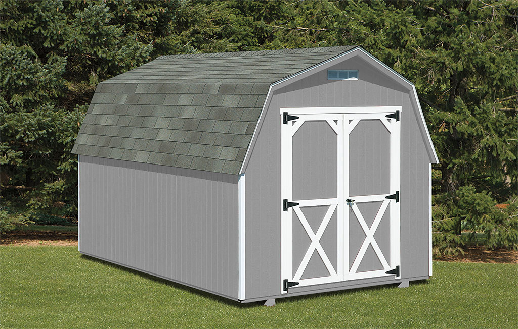 Heavy Duty Mini Barn - Vinyl | Amish Backyard Structures