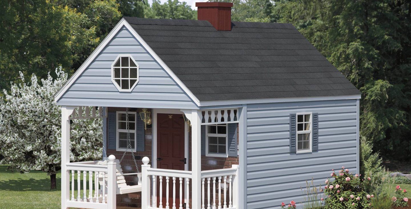 Amish Built Playhouses For Sale From Amish Backyard Structures