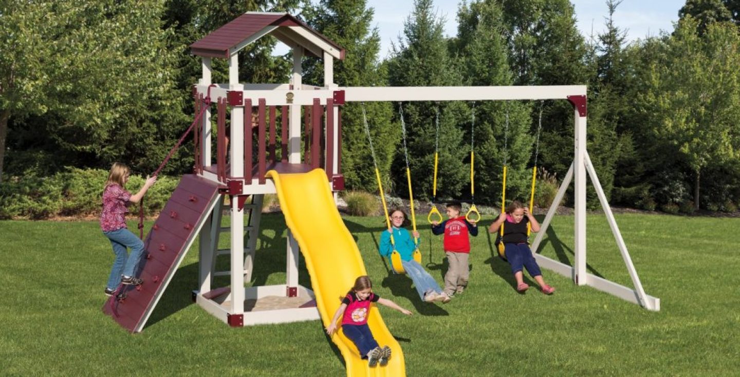 swing set without slide