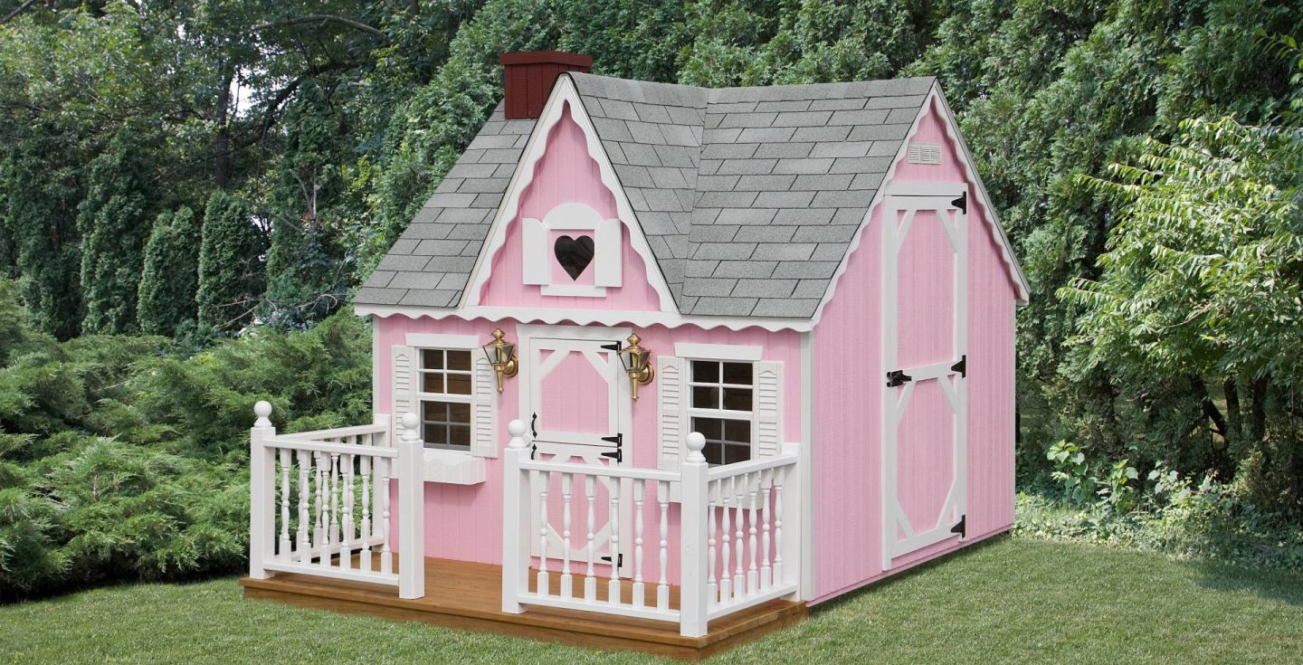 Amish Built Victorian Playhouse for 