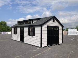 12×24 Modern New England Shed