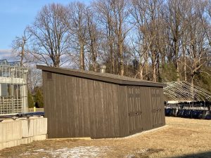 10×24 Lean-to water pump shed, PA