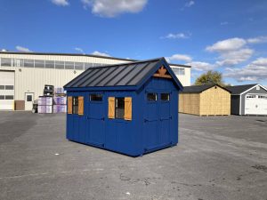 8×12 Modern Shed New England Style